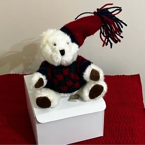 Hugfun bear w gift box - new, vintage